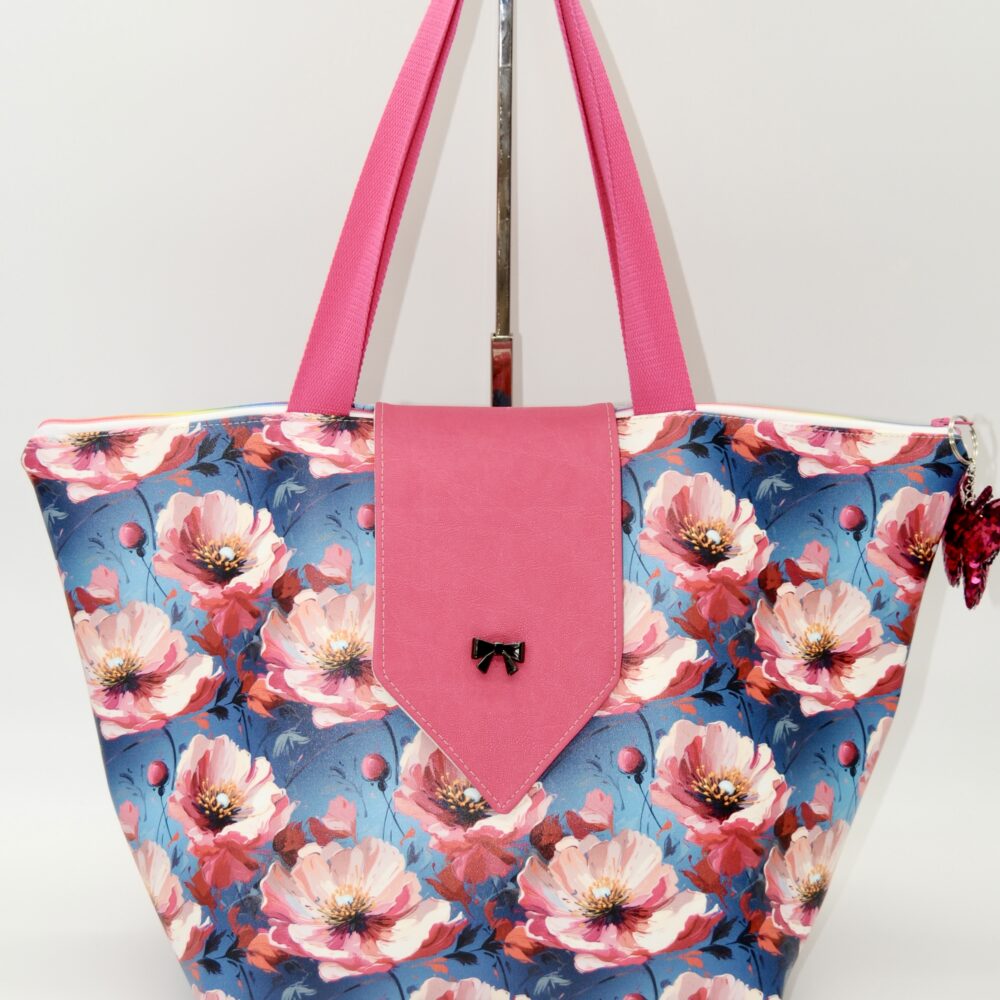 sac à mains hibiscus