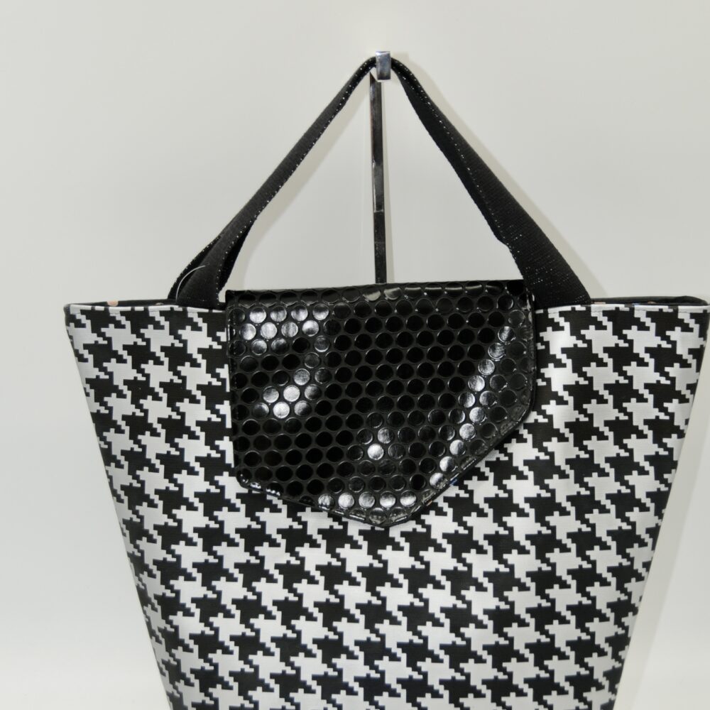 sac à mains pied de poule