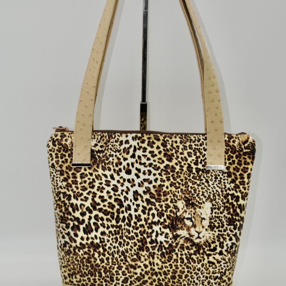 sac à mains leopard